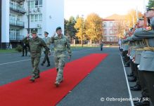 Oficilna nvteva nelnka Generlneho tbu Ozbrojench sl Rakskej republiky  na Slovensku