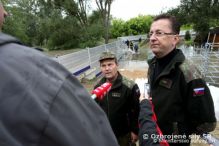 Minister obrany a nelnk G navtvili zaplaven Devn